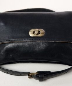 Alternative view of Durable Leather Crossbody Handbag │Stylish & Lightweight Women's Brown Shoulder bag