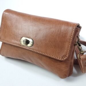 Brown Crossbody Leather Bag