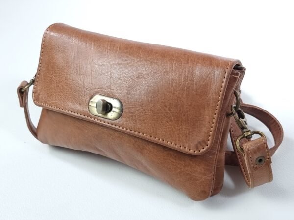 Brown Crossbody Leather Bag